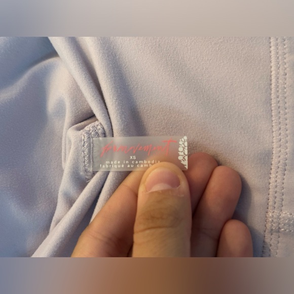 Free People Never Better Leggings Lavender Fog Womens XS - Picture 8 of 8